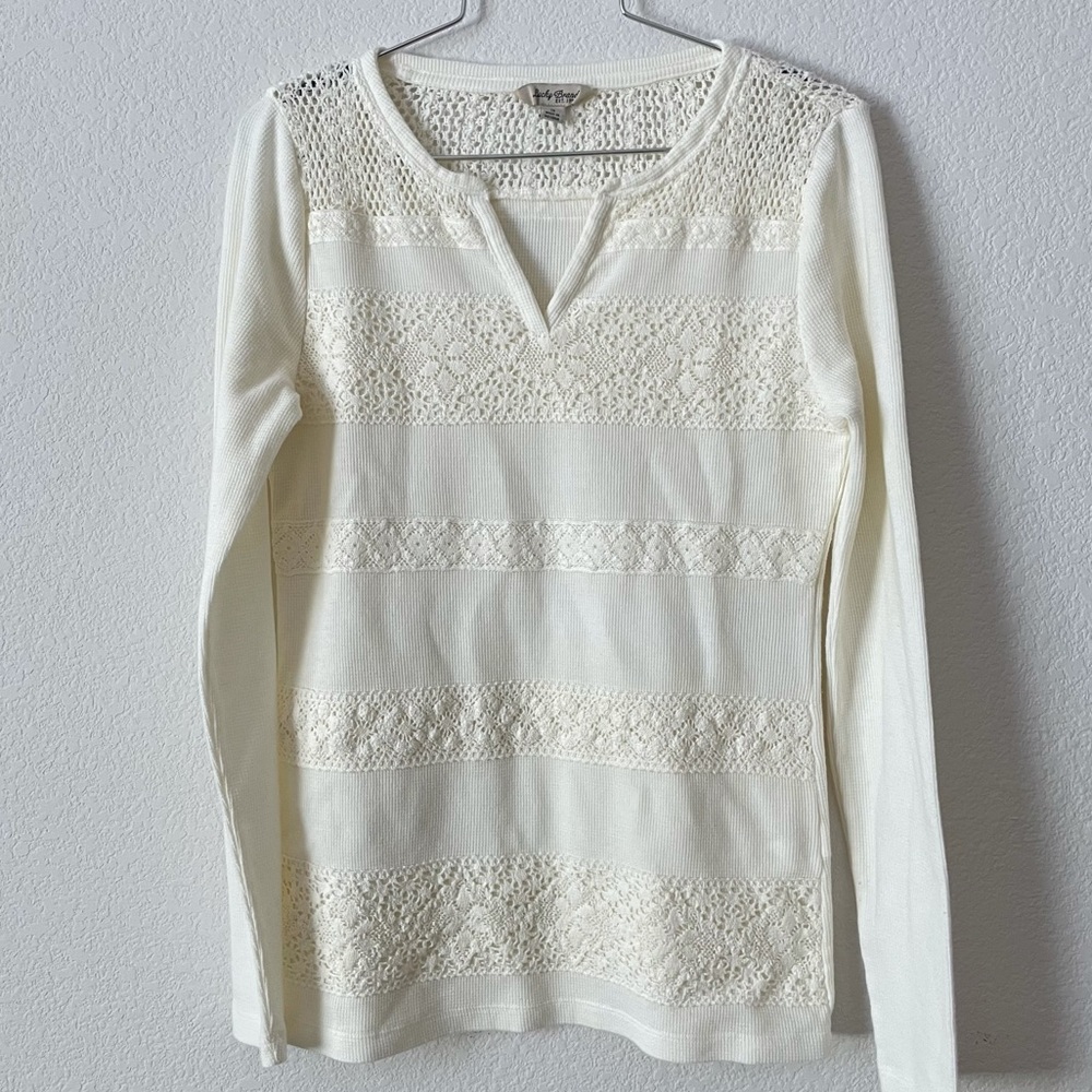 Lucky Brand - Long Sleeve Top